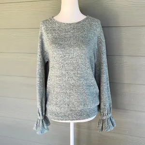 Eri + Ali “Sasha” Hacci Bell Sleeve Sweater thumbnail 2