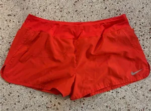 NWT Nike dri fit running shorts XXL orange thumbnail 1
