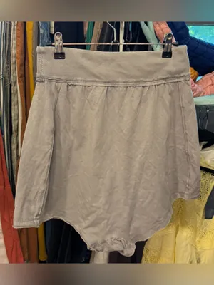 NWOT Free People FP Movement Hot Shot Harem Shorts - blue granite grey - Small thumbnail 9