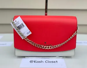 Carson Colorblock Convertible Crossbody Purse - Red Multi thumbnail 1