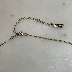 BaubleBar SugarFix | Gold Tone "K" Initial Necklace thumbnail 4