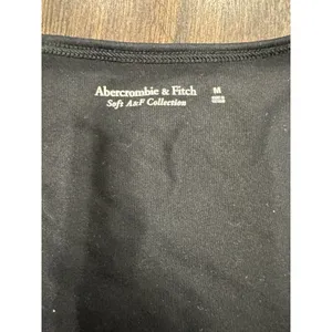 Abercrombie &‎ Fitch Soft A&F Collection Corset Top - Black - Size M thumbnail 2