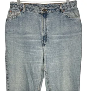 Levi’s Vintage Orange Tab 9922 Tapered Fit Tapered Leg Light Wash Size 18 thumbnail 3