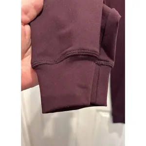 Zyia Active Unwind Jogger Pants Plum Purple Medium‎ Drawstring Pockets Cuffed thumbnail 4