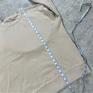 Lululemon Perfectly Oversized Crewneck Sweatshirt Cotton Terry in Cafe Au Lait 6 thumbnail 15