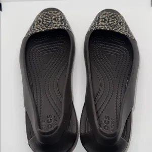 Crocs Sienna Ballet Flats Shoes Brown Slip On Women’s 6 thumbnail 7