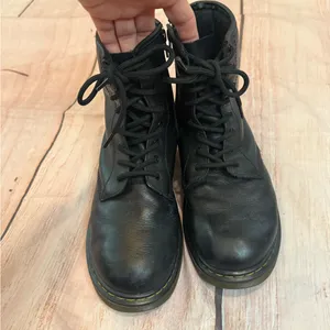 Dr. Martens boots womens Sz 6 Black 1460 pascal waterproof soft 90s grunge thumbnail 3