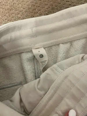 Lululemon grey sweatpants with adjustable waist thumbnail 3