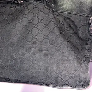Gucci Weekender Tote Bag GG Canvas Monogram Top Handle Large Purse thumbnail 9
