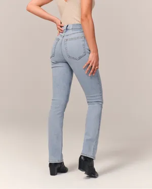 Ultra High Rise 90s Slim Straight Jean thumbnail 2