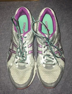 ASICS athletic sporty basics sneakers tennis shoes thumbnail 1