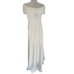 Lulu's Exceptional Romance Off Shoulder Mermaid Maxi Dress Wedding Bridal Small thumbnail 4