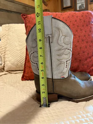 RockinLeather "Crazy Trigo" Women's Square Toe Western Boots size 6.5 thumbnail 11