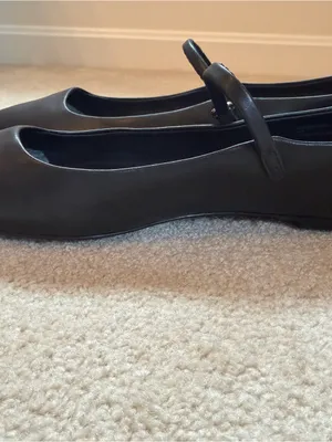 Steve Madden‎ Maple Black Leather Mary Jane Ballet Flats Size 12 thumbnail 9