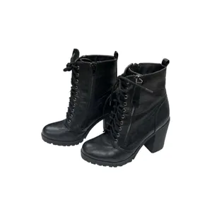 Soda Womens Black Shoes Ankle Boots High Heeled size 8.5 SKU 1523 thumbnail 2