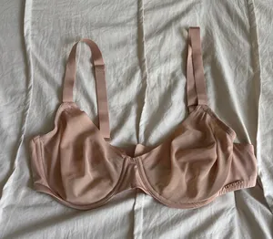 Beige Skims Sheer Bra thumbnail 1