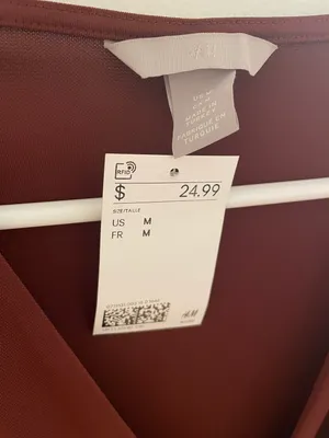 H&M Maroon Professional Top thumbnail 3