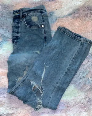 Wild Fable Light Wash High Rise Straight Leg Jeans thumbnail 1