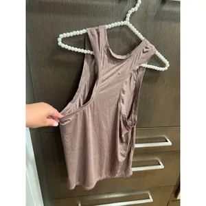 Vuori brown Energy tank Top Long - Women's large‎ thumbnail 4