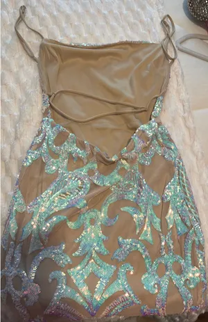 Lucy In The Sky Mini Sequin Dress thumbnail 3