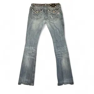 Miss Me Jeans Women’s Size 29 Bootcut JW4288B31 Bling Studded Flap Pockets thumbnail 2