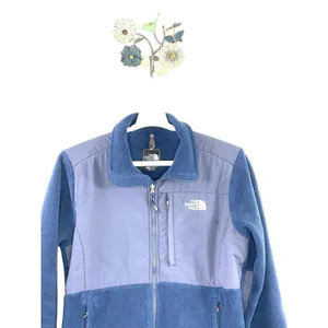 The North Face Summit Series Women's Wind Stopper Size Large Jacket Blue Gray thumbnail 2