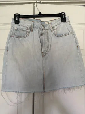 NWOT rag and bone denim skirt thumbnail 2