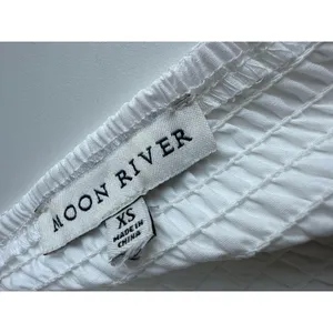 Moon River Sleeveless Midi Dress in White Size XS XSmall thumbnail 6