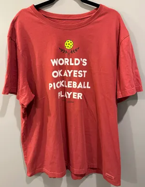 Comfort Colors Life Is Good Pickleball Player Tee thumbnail 1