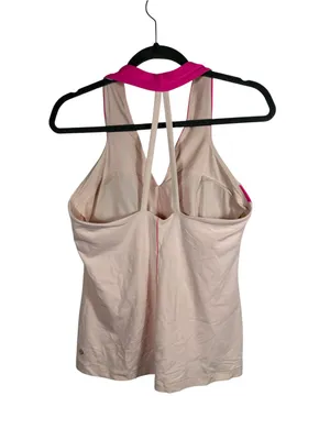 Lululemon‎ Open Soul Tank Parfait Pink Pinkelicious Open Back Size 12 thumbnail 4