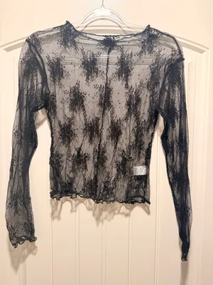 Lace layering top thumbnail 1