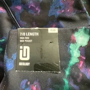 ID Ideology Celestial Sky 7/8 Leggings, Plus Size 2X, New with Tag thumbnail 10