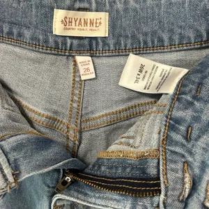 Shyanne High Waisted Flare Jeans Light Wash Seam Front Patch Pocket Western Boho thumbnail 6