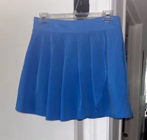 J.Crew Pleated Athletic Tennis Skort Bright Blue with Built In Shorts Sz S thumbnail 1