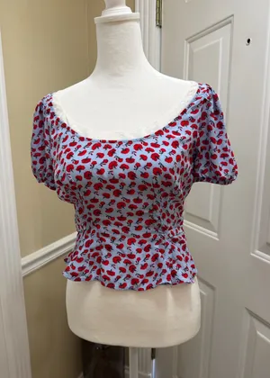 Jcrew Rouje Blouse  thumbnail 1