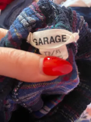 Garage Blue Plaid Pajama Pants thumbnail 4
