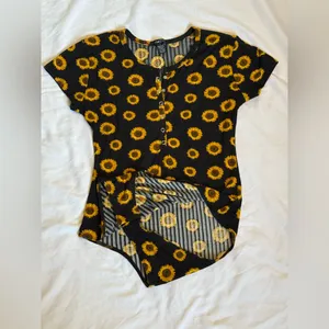 Rue21 Sunflower Print Women One Piece‎ thumbnail 4