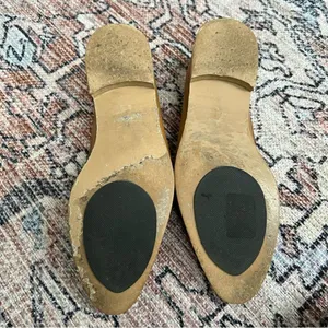 Everlane The Modern Loafer Camel Size 8.5 Distressed Made in Italy thumbnail 7