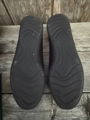 Skechers Women's Arch Fit Cleo Black Sport Slip-On Skimmer Flats Lightweight 9.5 thumbnail 7