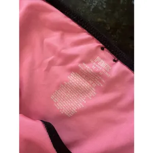 Victoria's Secret PINK Bikini Swimsuit Sz M Pink Black‎ Halter Bathing Suit thumbnail 8