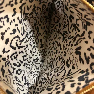 Jessica Simpson Tan Straw and Leather Studded Shoulder Bag thumbnail 7