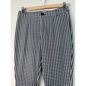 Maeve‎ by Anthropologie Gingham Check Pants Women's Size 2 Black White thumbnail 5