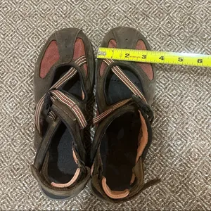 Merrell Cambrian Emme Leather Ginger Vibram Soles Walking Hiking Shoes Sz 8 GUC thumbnail 9