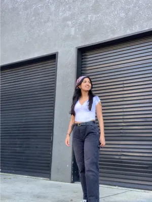 BDG Washed Black Denim Jeans thumbnail 4