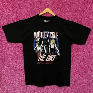 Motley Crue The Dirt Biopic Movie Promo Heavy Metal Tee XL thumbnail 1