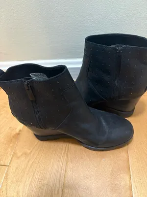 Sorel Joan Uptown Stud Bootie, boot wedge sz 9 black thumbnail 5