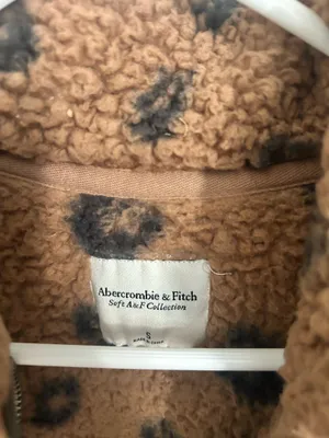Abercrombie Leopard Pullover Sherpa thumbnail 2