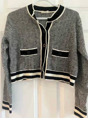 Love bonito cardigan Black Size 6 thumbnail 1