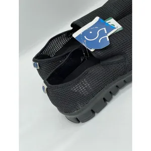 No Sox Vintage Slip on Shoes Size 11 Women's Mesh‎ Black thumbnail 2