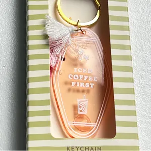 Ice Coffee First Key Chain Accessory NWT thumbnail 2